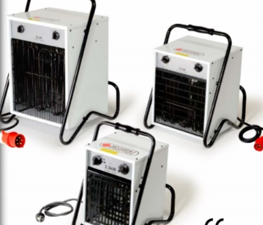 Générateur d'air chaud pulsé portable électrique