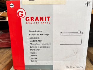 Batterie de démarrage GRANIT