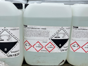Acide sulfurique 55 %