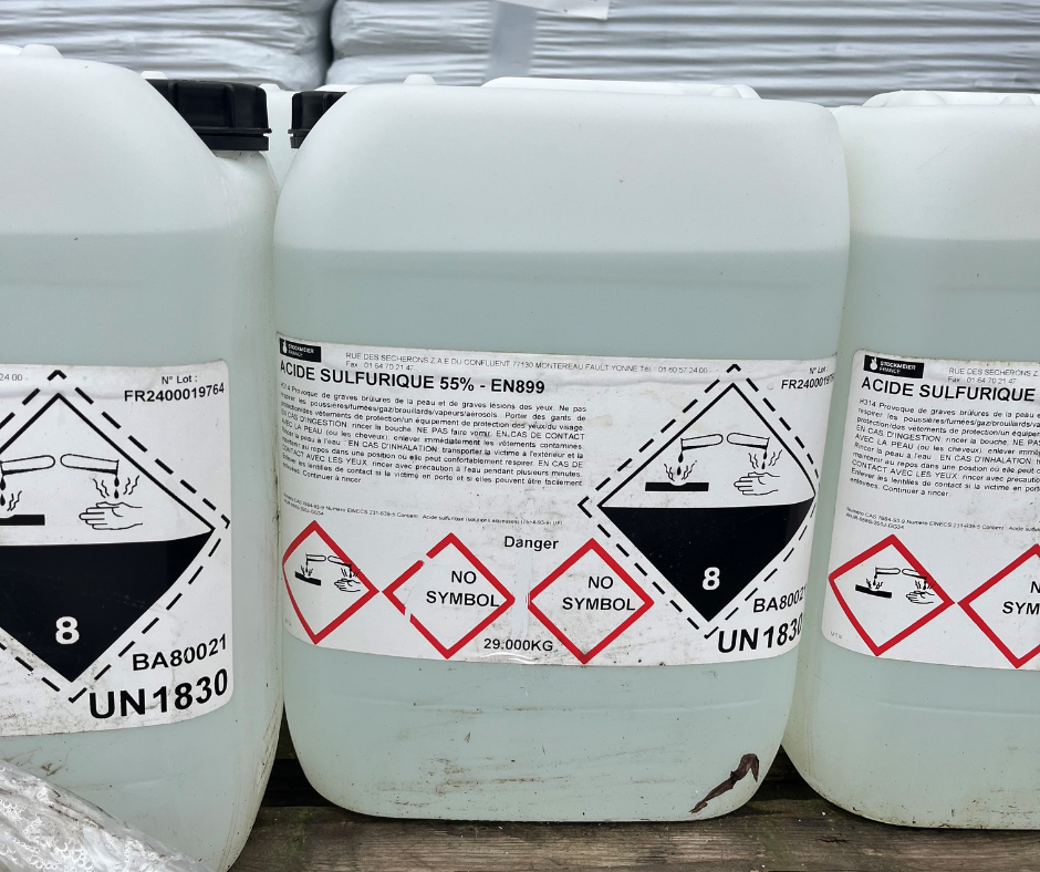 Acide sulfurique 55 %