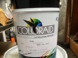 Solution à peinture