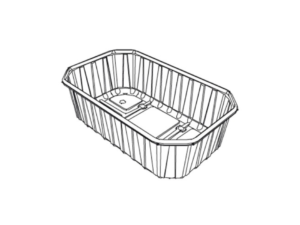 Barquette plastique